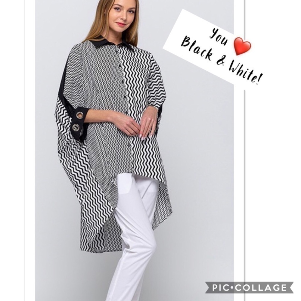 WOW! Abstract Black Top